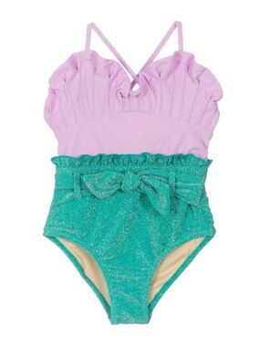 Shade Critters Lilac Shimmer Mermaid Infant Girls One Piece Swimsuit 6-12 Months